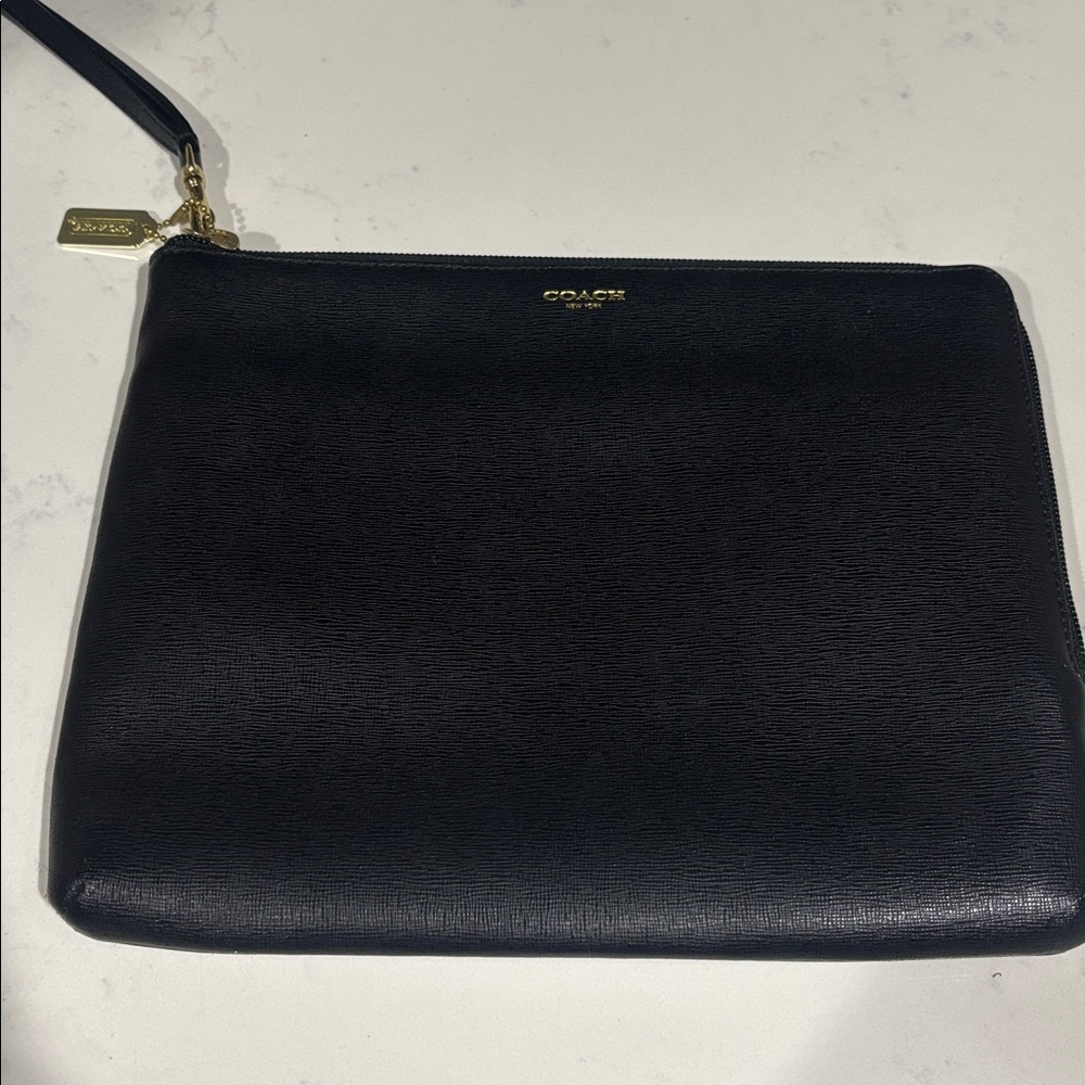 Coach Saffiano Leather Tech Bag